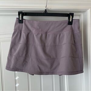 Lululemon skirt skort size 6 Pace Revival Purple tennis preppy athletic